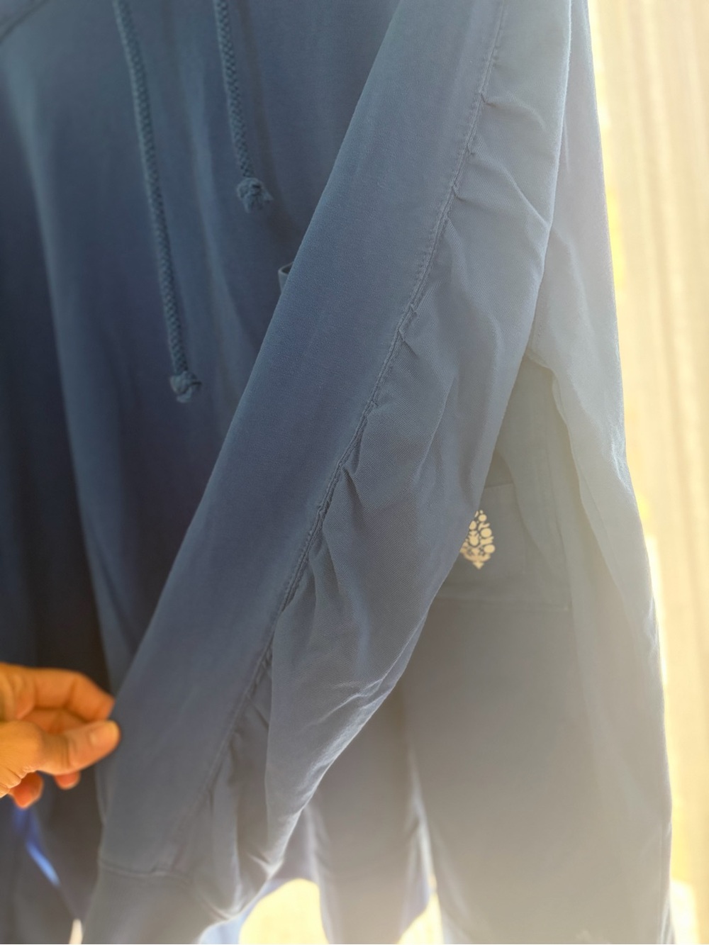 FP Movement by Free People Hot Shot Hoodie in Electric Cobalt - Picture 4 of 10